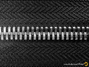 زیپ دوطرفه فلزی سایز 5 رنگ مشکی دندانه نیکل (1 متری)