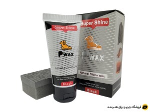 پی واکس pwax چرم رنگ مشکی