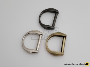 نیم حلقه الماسی سایز 2 رنگ دودی