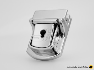 قفل کلیدی قرقره‌ ای رنگ نیکل