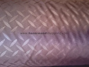 آستر طرح دار رویال رنگ قهوه ای  (ابعاد 90x150 سانت)