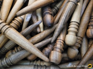 آرمیتاژ چوبی چرم دوزی