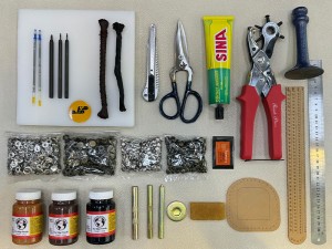 پک 27 عددی چرم دوزی سری حرفه ای