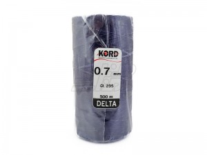 دوک نخ موم دار KORD سایز 0.7 رنگ سرمه ای کد 235