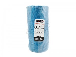 دوک نخ موم دار کورد (KORD) سایز 0.7 رنگ آبی روشن کد 212