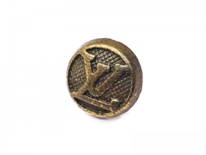 پرچ زیر و رو طرح LOUIS VUITTON رنگ زردقلم