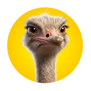 چرم شتر مرغ