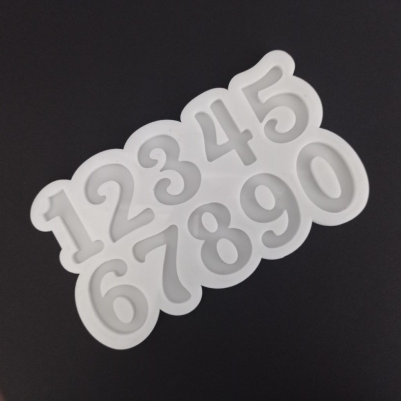 قالب سیلیکونی رزین مدل اعداد انگلیسی