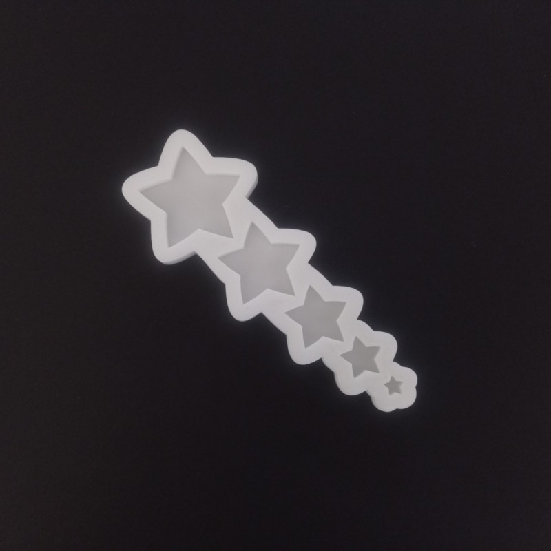قالب سیلیکونی رزین مدل ستاره 1 تا 5 سانت
