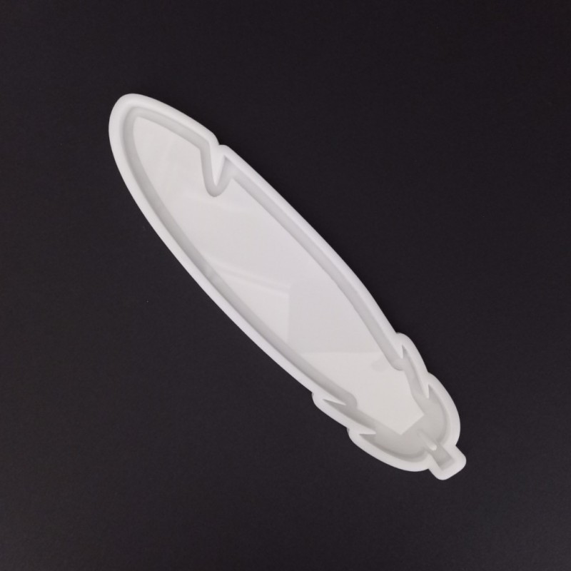 قالب سیلیکونی رزین مدل جاعودی لبه دار طرح پر