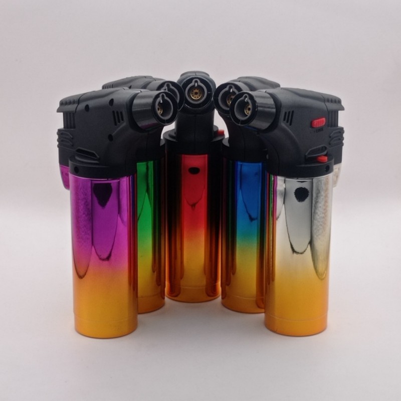 فندک اتمی پایه دار بدنه رنگی