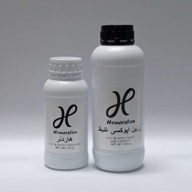رزین اپوکسی غلیظ هنرستون 1500 گرمی