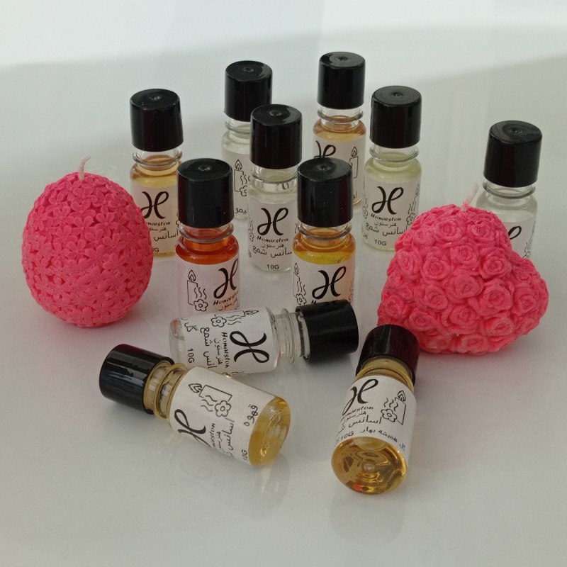 اسانس شمع هنرستون با رایحه نارگیل حجم 10 میلی لیتر