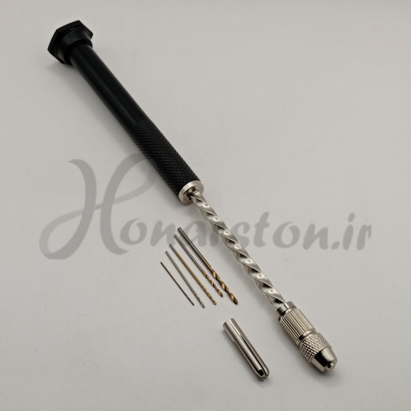 ست سه نظام فشاری (دریل دستی فشاری) و مته