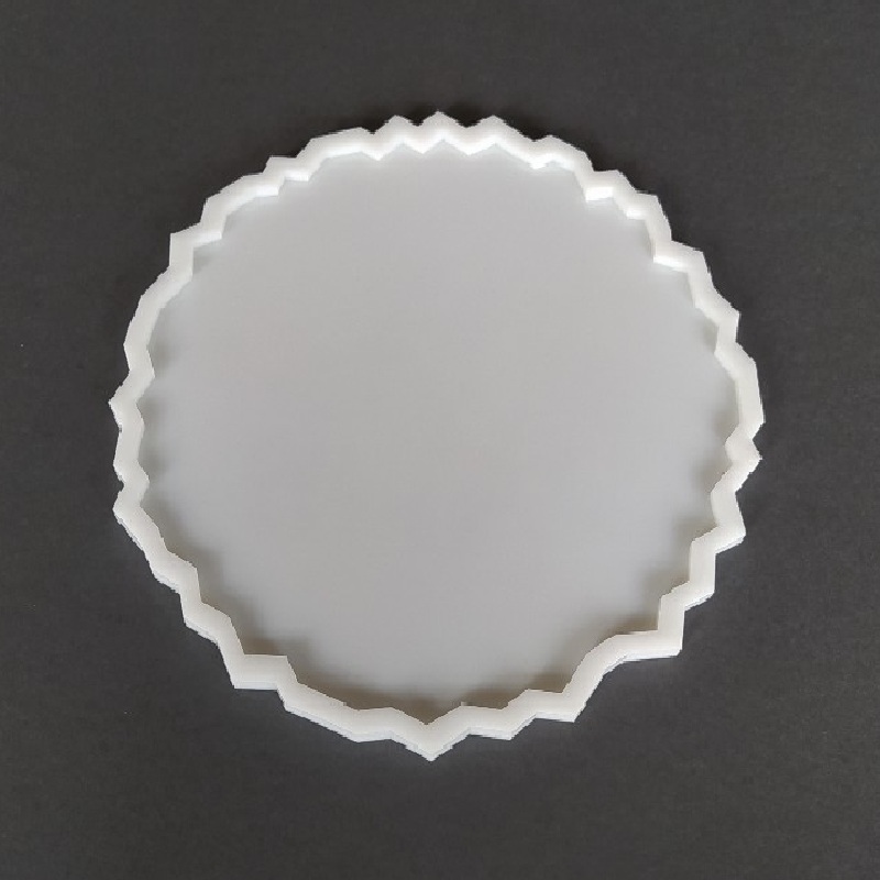 قالب سیلیکونی رزین مدل دایره ژئود 22 سانت