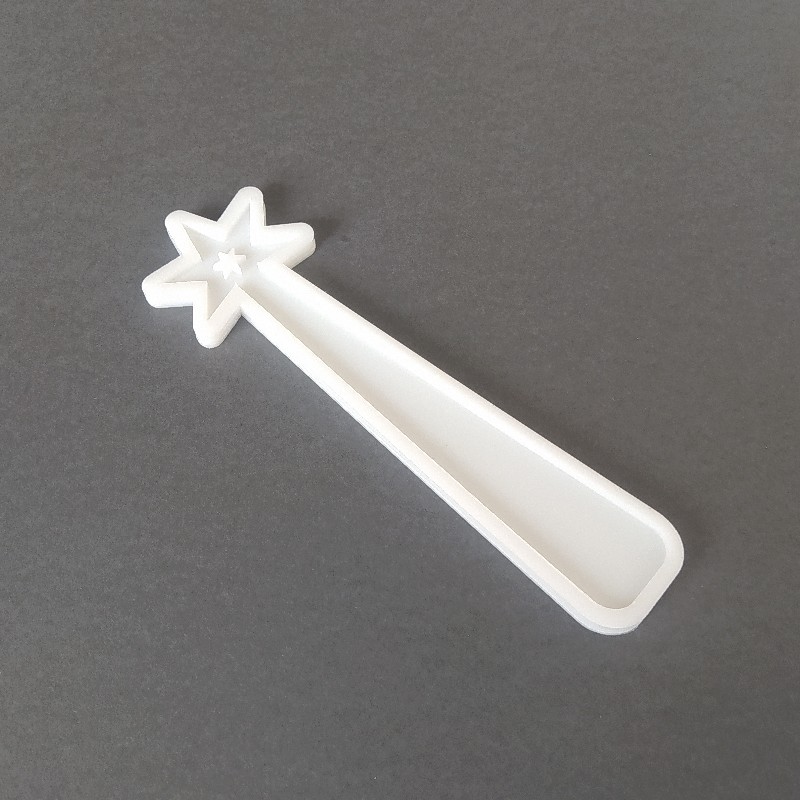 قالب سیلیکونی رزین مدل بوکمارک طرح ستاره