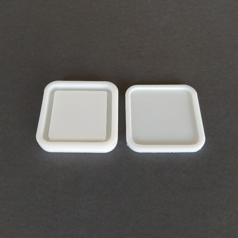 قالب سیلیکونی رزین مدل آکواریومی طرح مربع