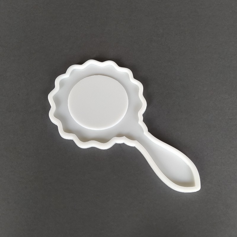 قالب سیلیکونی رزین مدل آینه طرح دایره