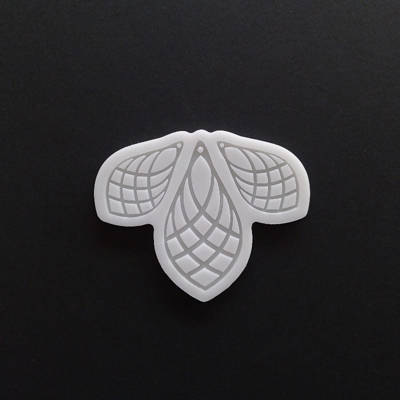 قالب سیلیکونی رزین ست گوشواره وگردنبند کد 7