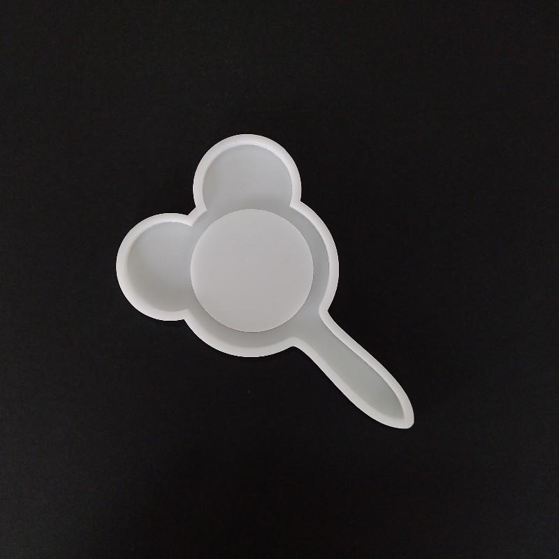 قالب سیلیکونی رزین مدل آینه دستی طرح میکی موس کوچک