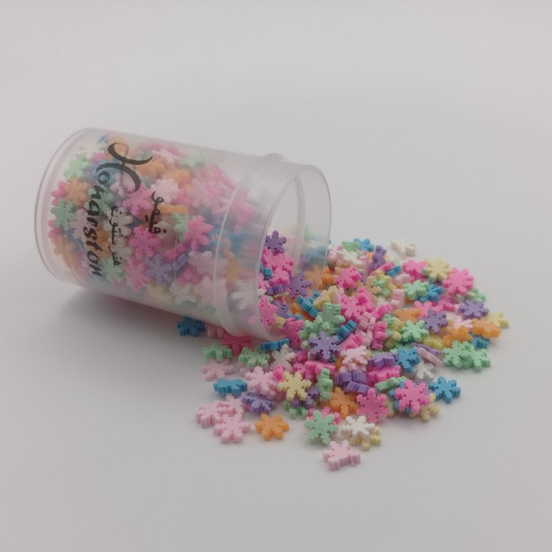 فیمو چیپسی هنرستون مدل دونه برف رنگی