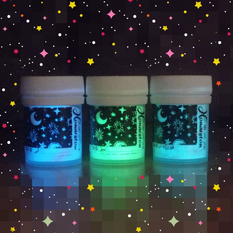 پودر شب تاب رزین