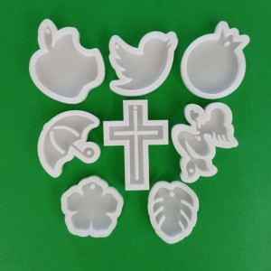 قالب سیلیکونی رزین مدل جاکلیدی پک keys مجموعه 8 عددی