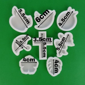 قالب سیلیکونی رزین مدل جاکلیدی پک keys مجموعه 8 عددی