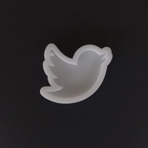 قالب سیلیکونی رزین مدل جاکلیدی طرح پرنده توئیتر