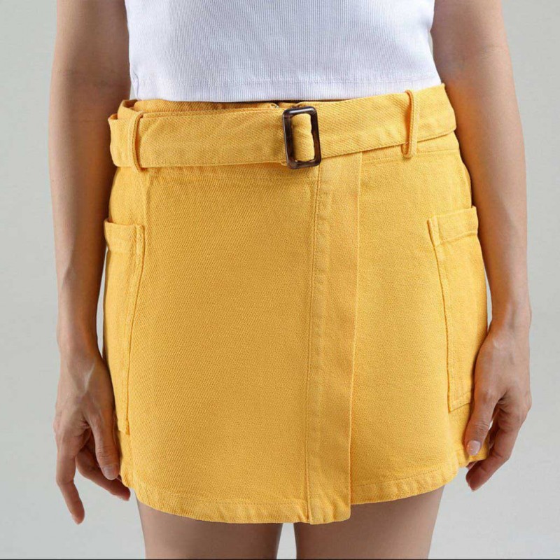 دامن کوتاه زرد 1011