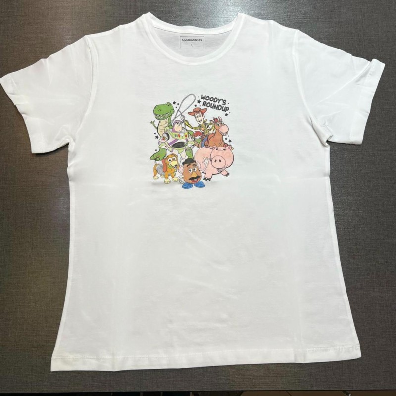 تیشرت زنانه نخ پنبه کد 4040526