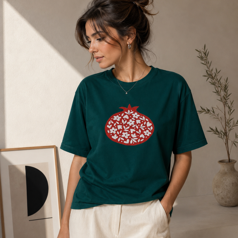 تیشرت زنانه نخ پنبه