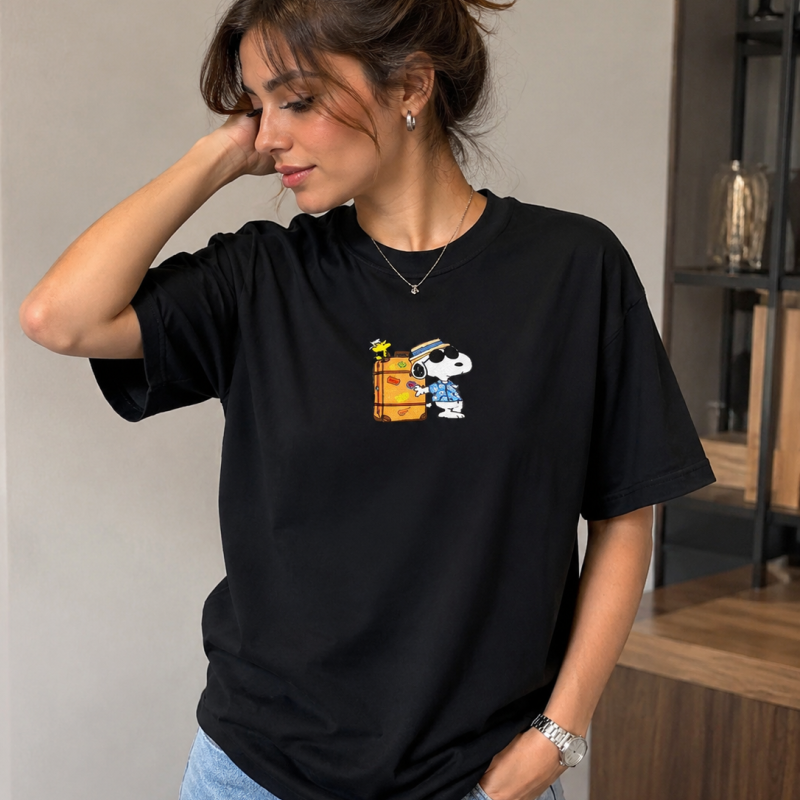تیشرت زنانه نخ پنبه
