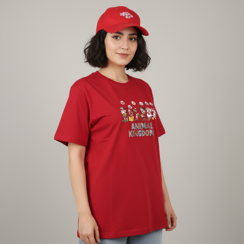 تیشرت زنانه نخ پنبه