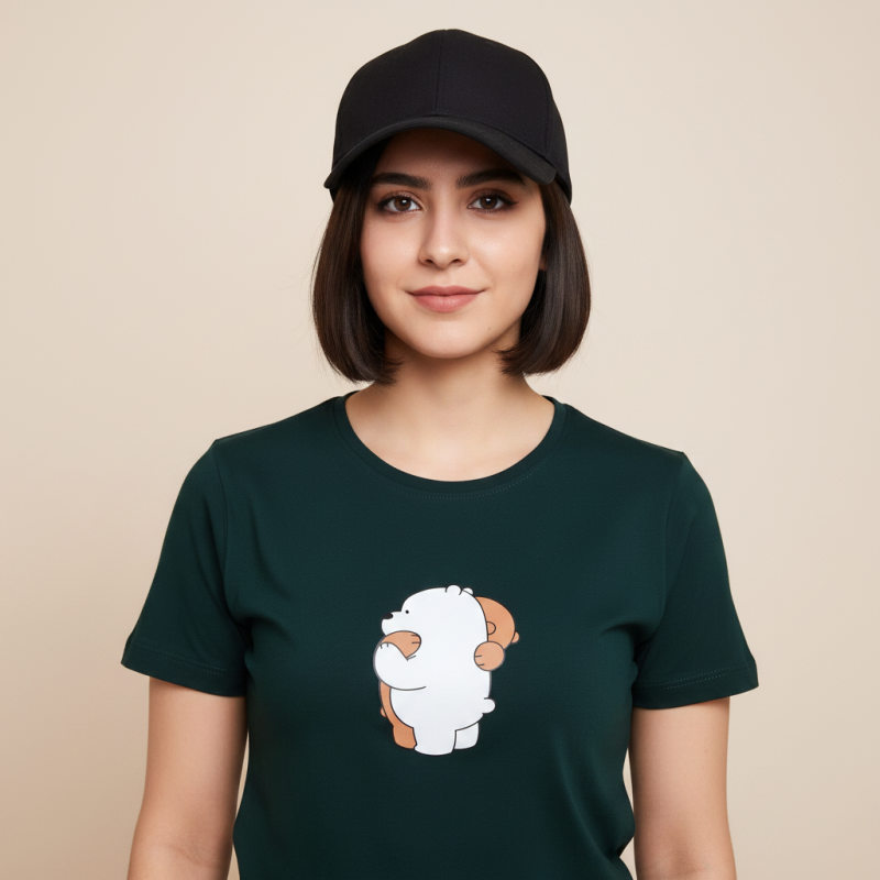 تیشرت زنانه نخ پنبه