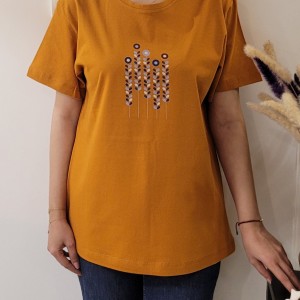 تیشرت زنانه نخ پنبه کد 404041832