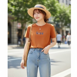 تیشرت زنانه نخ پنبه