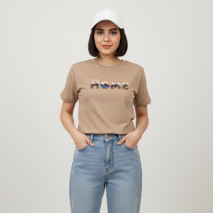 تیشرت زنانه نخ پنبه