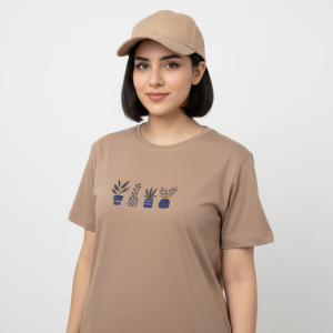 تیشرت زنانه نخ پنبه