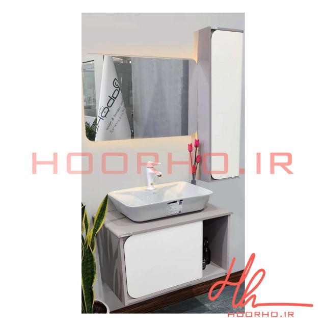 روشویی کابینتی رابوکا مدل پانیذ کد 025 - 5 سال  ضمانت