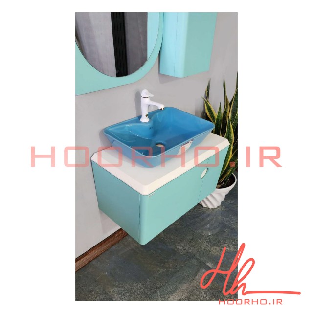 روشویی کابینتی رابوکا مدل کالارایز کد 029 - 5 سال  ضمانت