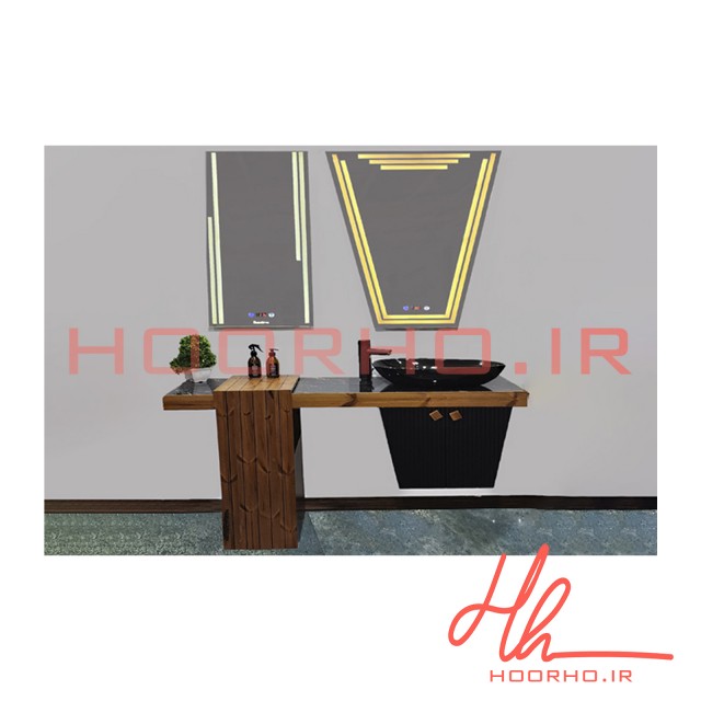 روشویی کابینتی رابوکا مدل اسپیناس کد 048 - 5 سال  ضمانت