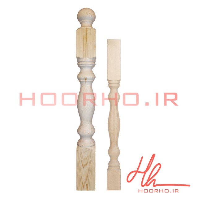 استارتر و پایه نرده چوبی دانیک مدل ماهیچه ای