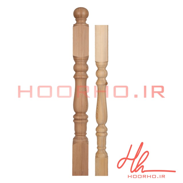 استارتر و پایه نرده چوبی دانیک مدل جامی