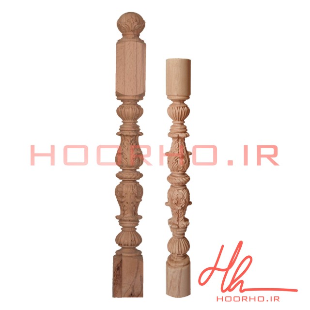 استارتر و پایه نرده چوبی دانیک مدل پرگار