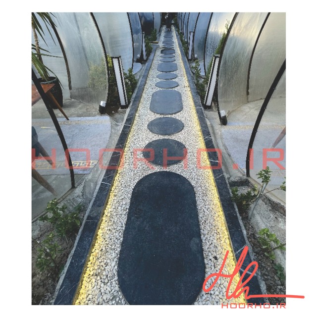 پنل بیضی  بتن اکسپوز ونوس استون