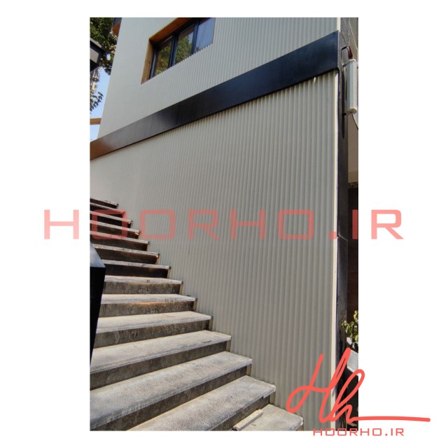 پنل طرح کرکره ای  بتن اکسپوز  ونوس استون