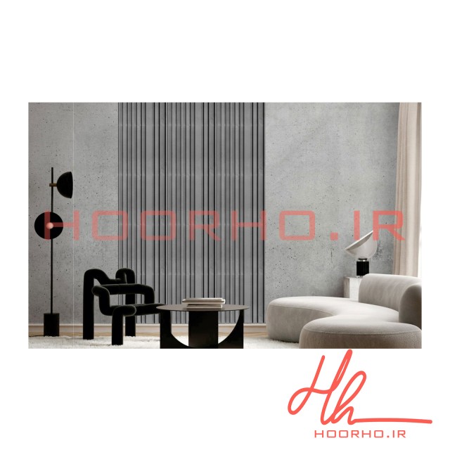 پنل طرح بارکد  بتن اکسپوز  ونوس استون