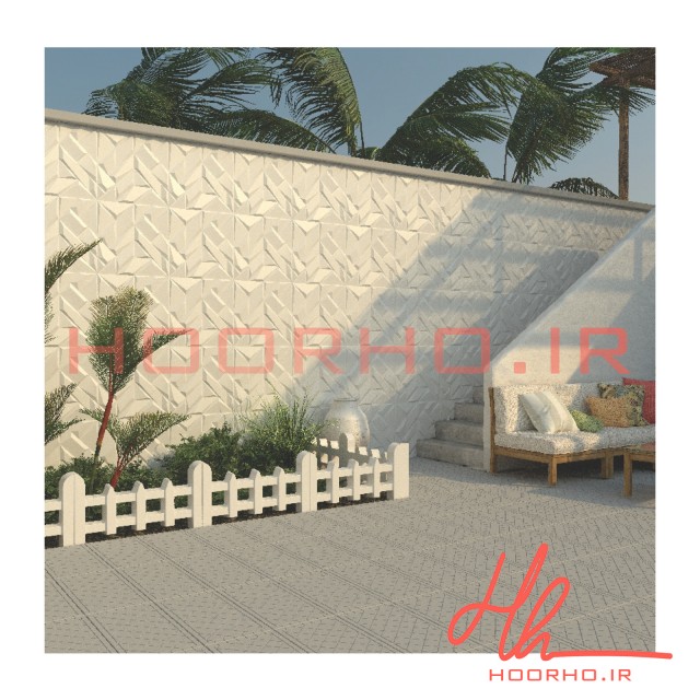 پنل طرح گیسو بتن اکسپوز  ونوس استون
