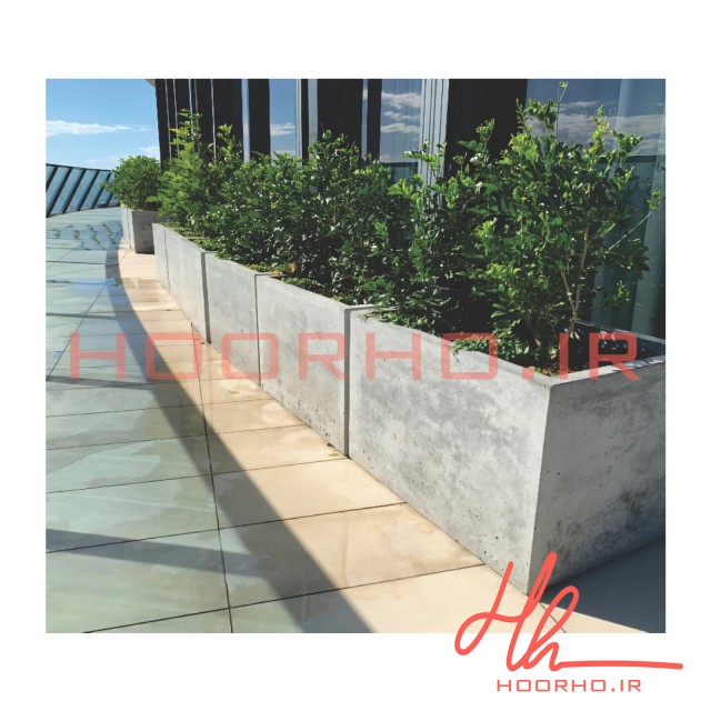 گلدان بتن اکسپوز ونوس استون